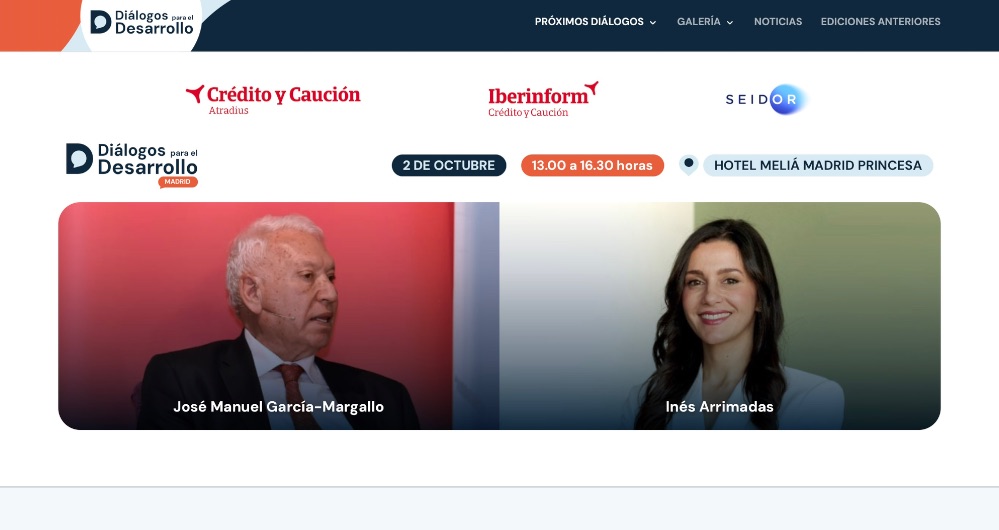 Crédito y Caución e Iberinform apoyan de forma estable esta iniciativa como parte de su compromiso con el desarrollo económico.