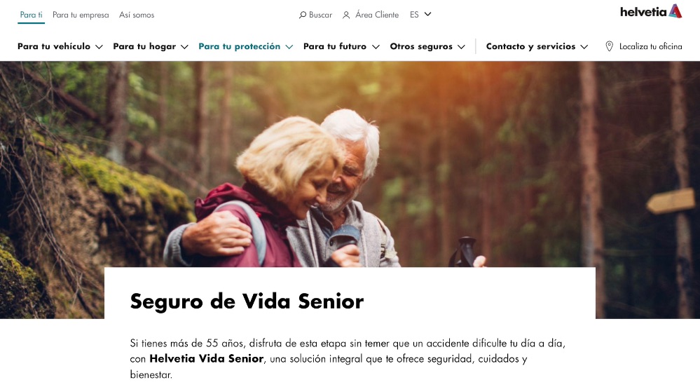 Helvetia Seguros ha presentado Helvetia Vida Senior, un seguro de Vida Riesgo diseñado específicamente para personas mayores de 55 años