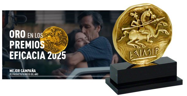 “Una Vida Contigo”, con la que SANTALUCÍA se compromete a acompañar a sus clientes en toda su vida, gana el Oro en los Premios Eficacia 2025.