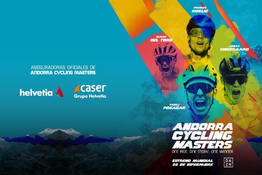 Caser y Helvetia copatrocinan el “Andorra Cycling Masters”