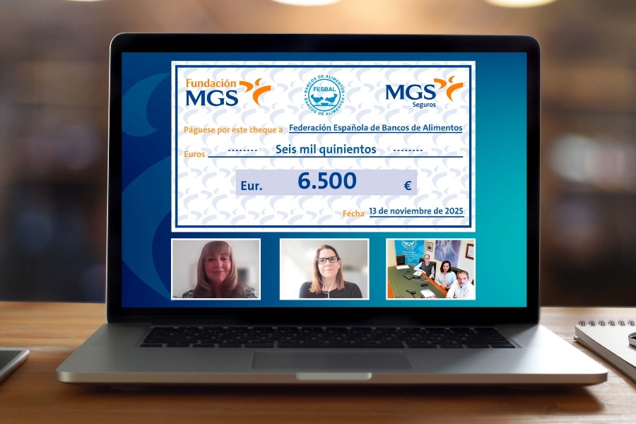 Fundación MGS dona 6.500 euros a la FESBAL