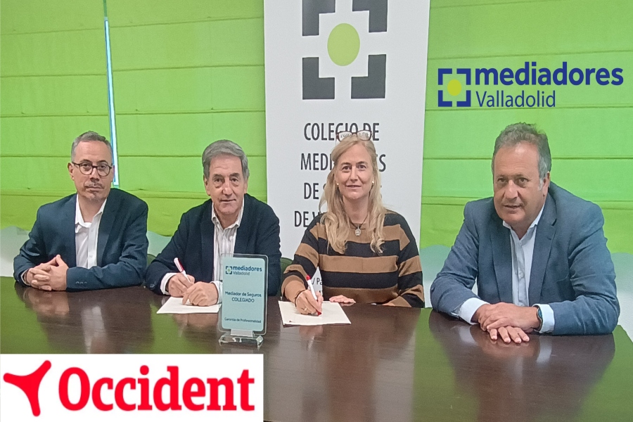 La alianza entre Occident y el Colegio de Valladolid refuerza la calidad y especialización en la mediación de seguros