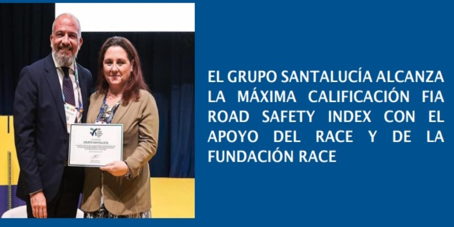 La FIA otorga al Grupo Santalucía la máxima calificación en el Índice de Seguridad Vial