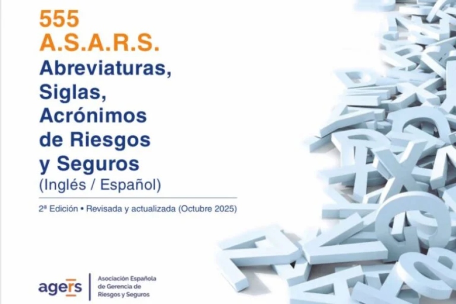 AGERS publica la segunda edición del Libro de Siglas y Abreviaturas del Sector del Riesgo y el Seguro