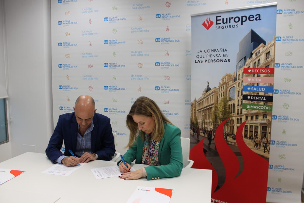 Europea Seguros y Aldeas Infantiles SOS de España han firmado un acuerdo para reforzar la estimulación temprana entre niños de 0 a 3 años.
