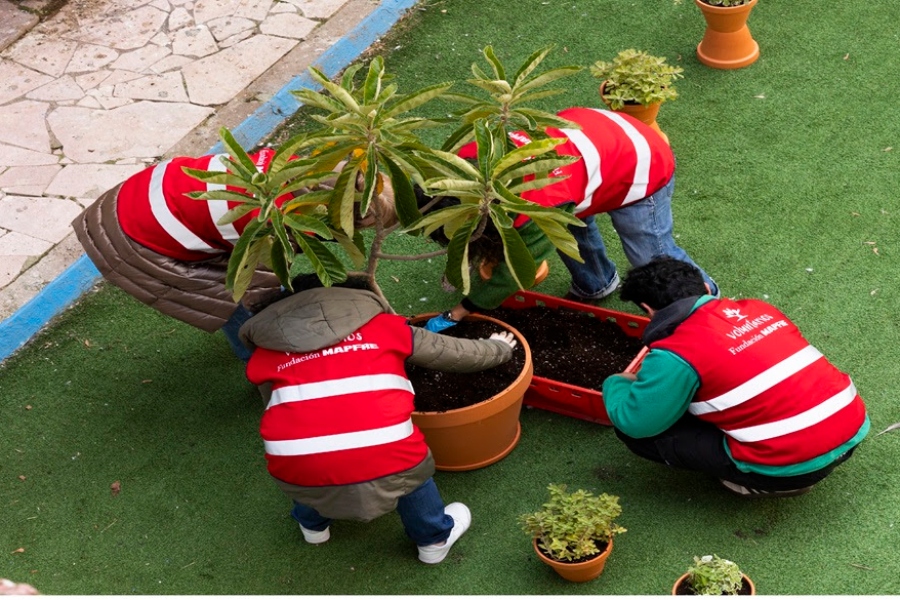 Fundación MAPFRE registra 9.286 voluntarios en sus programas durante 2025
