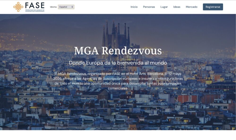 Barcelona acogerá en mayo de 2026 la primera edición del MGA Rendezvous, el gran foro paneuropeo de agencias de suscripción