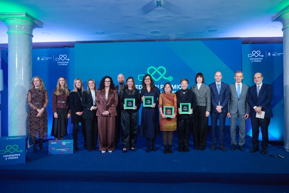 Berta Sánchez-Laorden, Amaia Cipitria Sagardia y Núria López-Bigas han sido las protagonistas de los 11 Premios Constantes y Vitales.