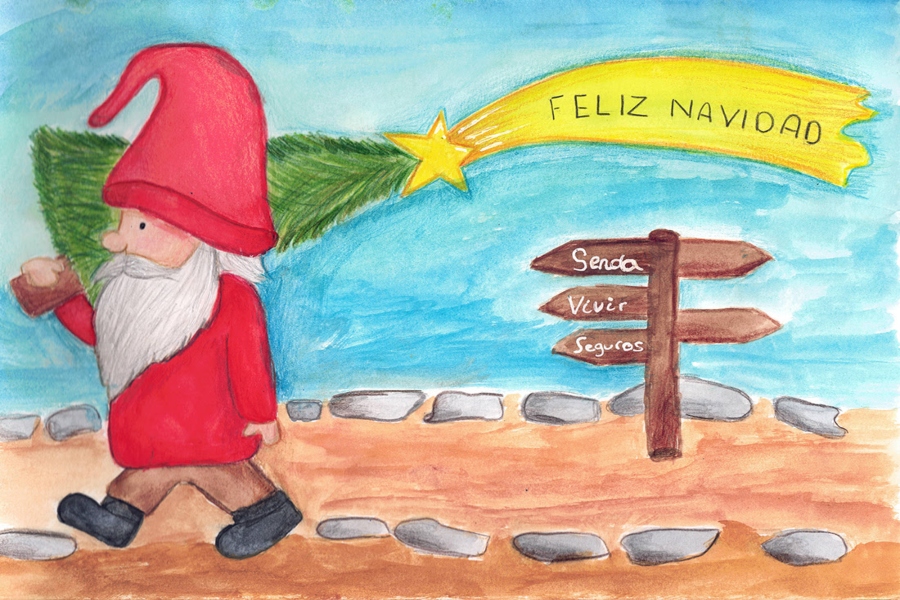 Senda Vivir Seguros anuncia los ganadores de la II edición de su Concurso de Postales Navideñas