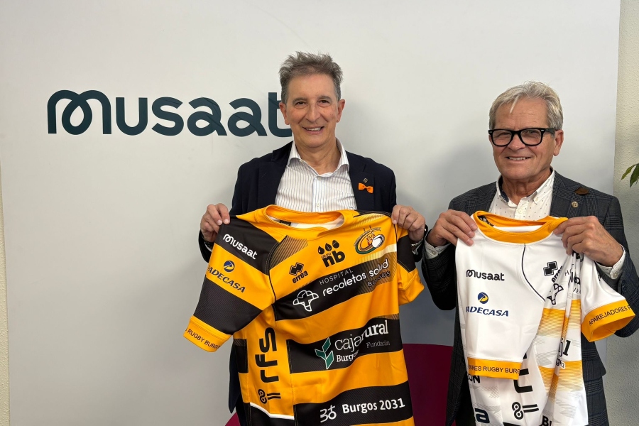 Musaat renueva su patrocinio con el Club Aparejadores Rugby