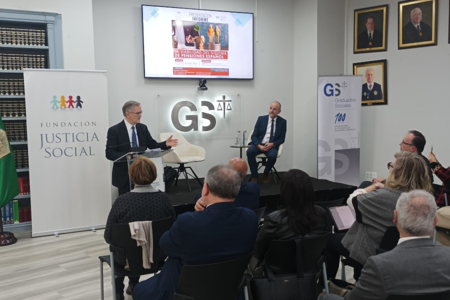 Fundación Justicia Social presenta el informe "La viabilidad del sistema de pensiones español"