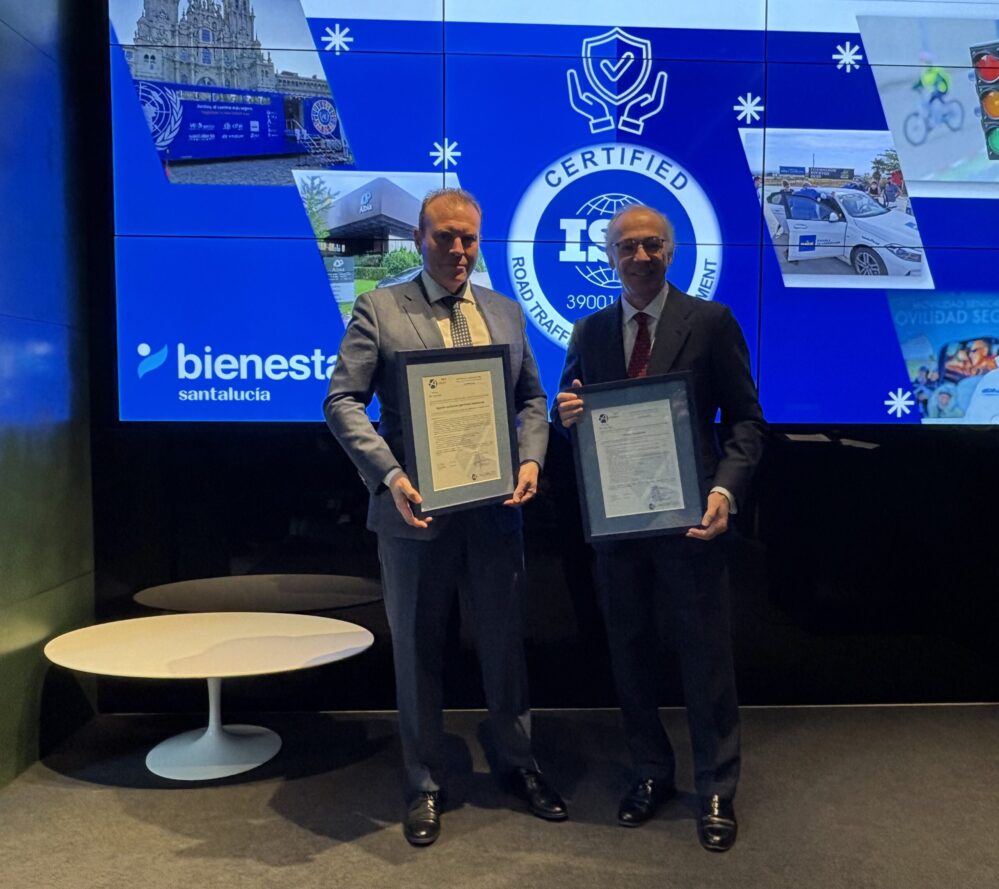 Grupo Santalucía obtiene la certificación ISO 39001 por su sistema de seguridad y movilidad vial para empleados