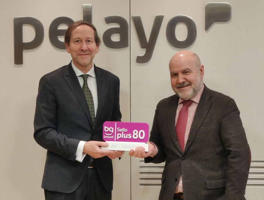 Pelayo renueva el certificado Bequal Plus80