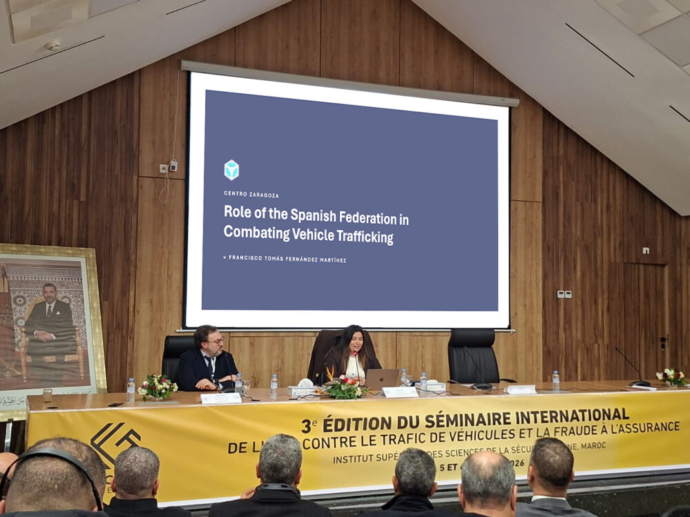 Centro Zaragoza ha participado en la 3rd Edition of the Annual International Seminar Combating Vehicle Trafficking and Insurance Fraud