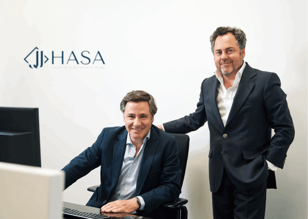 Juan Hurtado de Amézaga y Juan Sánchez de Amoraga, cofundadores de JHASA.