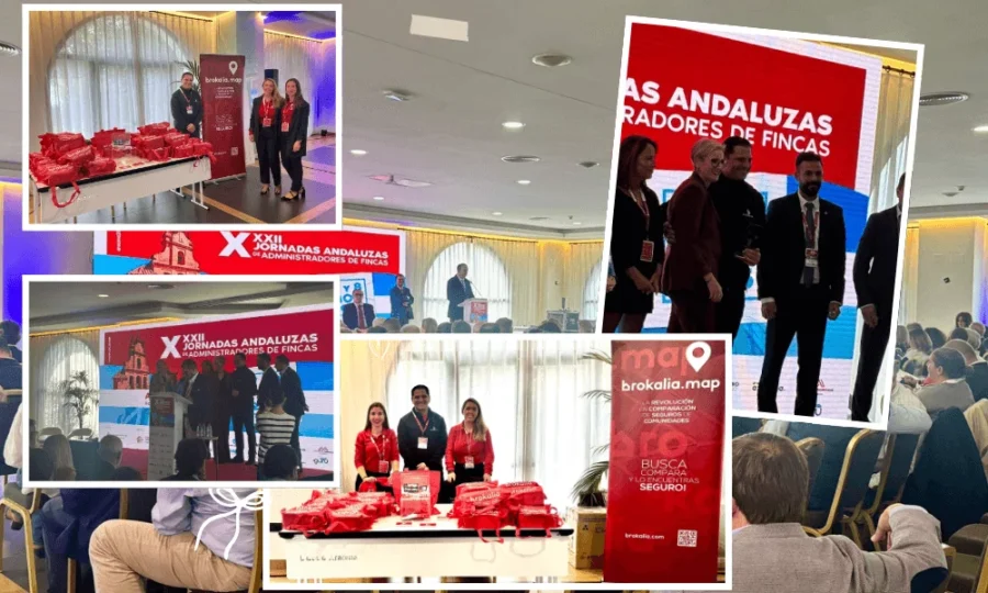 Brokalia participará en las XXXIII Jornadas Andaluzas de Administradores de Fincas, los días 20 y 21 de febrero de 2026 en Sevilla.
