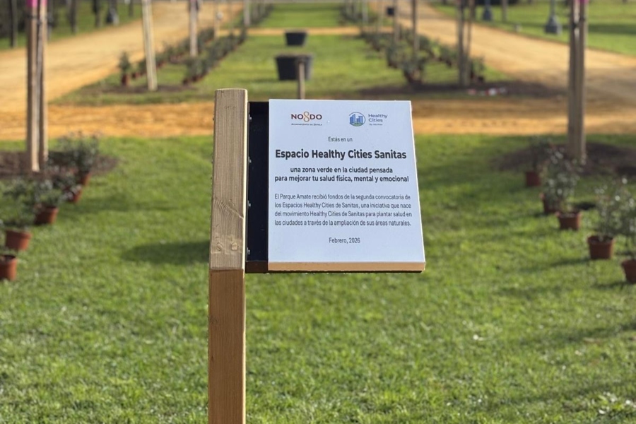 Sanitas inaugura las primeras zonas verdes urbanas de su programa Healthy Cities 2025