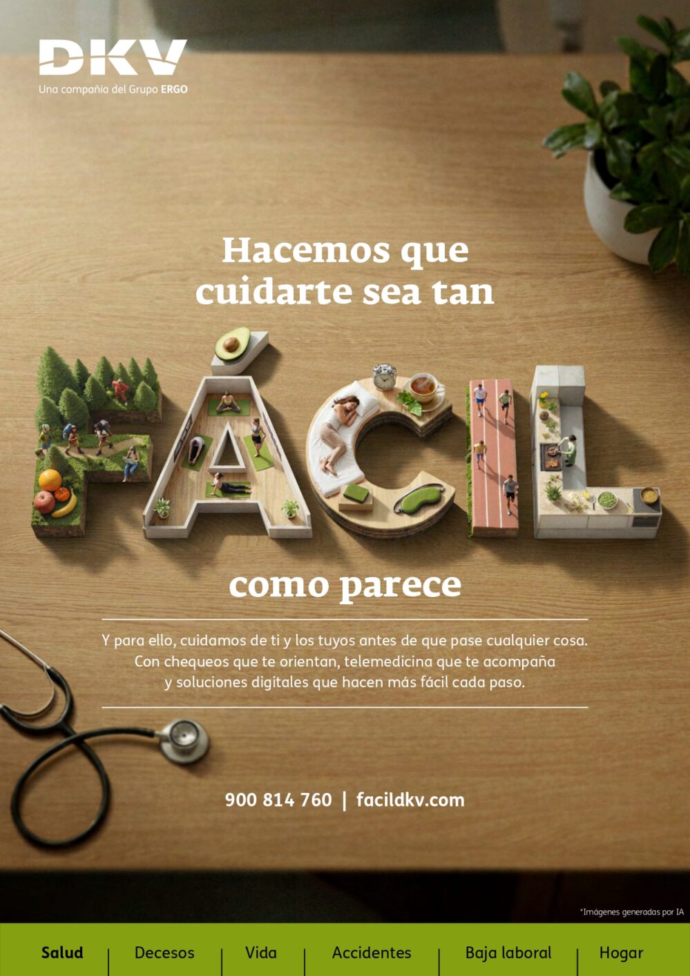 DKV impulsa un posicionamiento centrado en eliminar la complejidad del seguro sanitario y reforzar su apuesta por la transparencia.