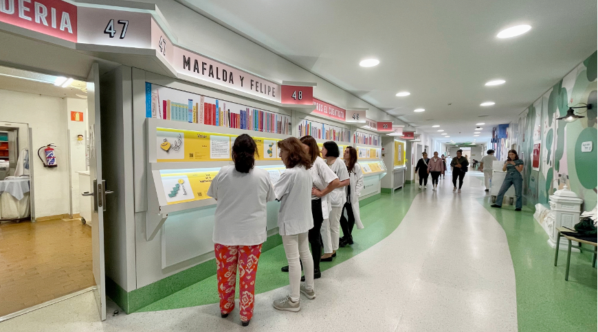 Reale Foundation apoya la sexta edición del programa “Pequeños pacientes, grandes lectores”, impulsado por la Fundación Cultura en Vena.