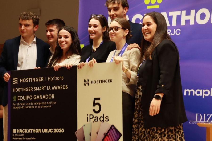 Una aplicación de hábitos saludables gana el premio a la mejor IA en el III Hackathon URJC