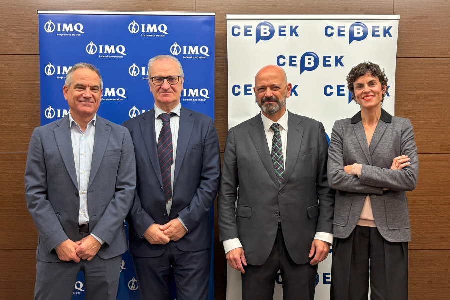 CEBEK e IMQ suscriben un acuerdo para mejorar la competitividad empresarial
