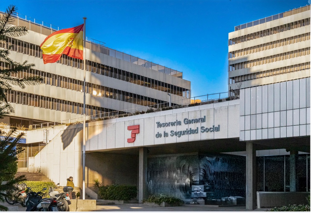 Sede de la Tesorería General de la seguridad Social.