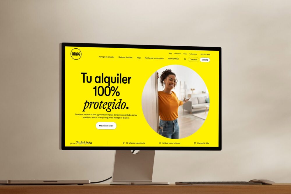 ARAG ha presentado su nueva identidad corporativa y una página web completamente renovada con enfoque digital first.