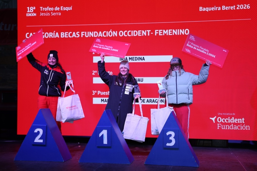 Fundación Occident celebra con éxito la 18ª edición del Trofeo de Esquí Jesús Serra en Baqueira-Beret