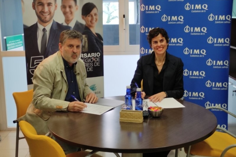 La alianza entre IMQ y el Colegio de Guipúzcoa se consolida tras cinco años
