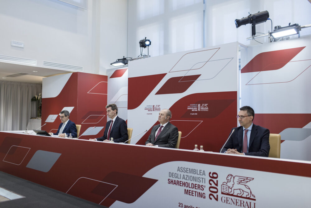 Generali aprueba sus cuentas de 2025, un dividendo de 1,64 € por acción y un programa de recompra de acciones de hasta 500 millones.