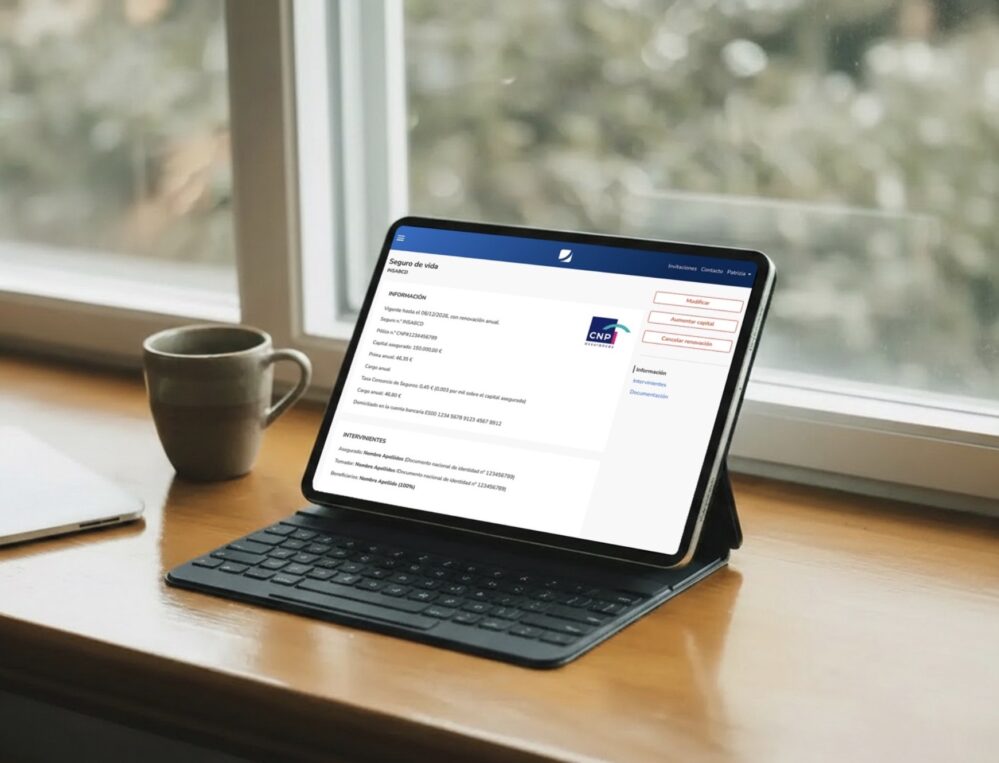 Indexa Capital y CNP Iberia lanzan un seguro de vida digital más flexible y accesible, con cuestionario dinámico y contratación online.