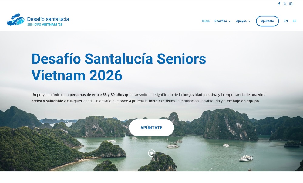 SANTALUCÍA selecciona a cinco seniors que viajarán a Vietnam en su desafío deportivo para promover el envejecimiento activo.