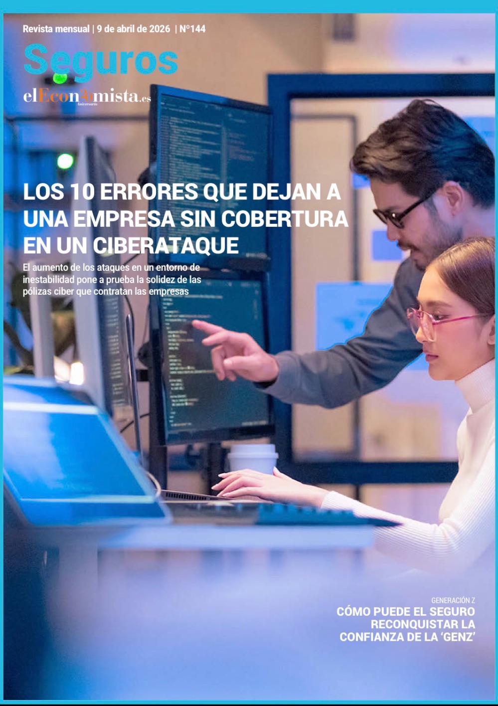 Ya está disponible el número de abril de Seguros elEconomista, un número en el que el ciberseguro es el gran eje.