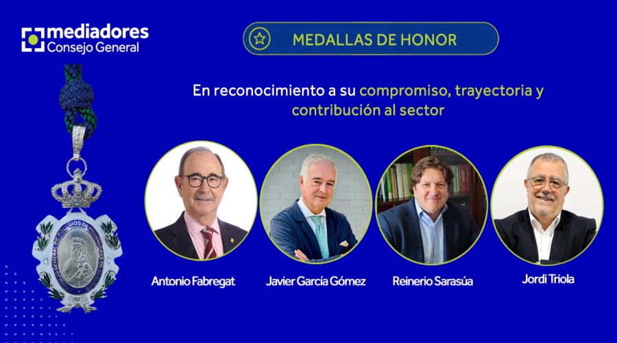 El Consejo General de Mediadores concede sus Medallas de Honor