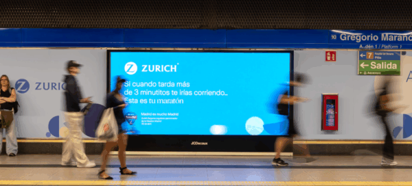 Zurich Seguros toma Madrid con un “takeover” urbano por la maratón