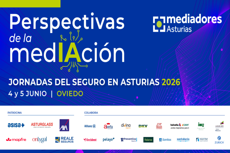 Mediadores Asturias celebrará en Oviedo la 29 edición de sus Jornadas del Seguro