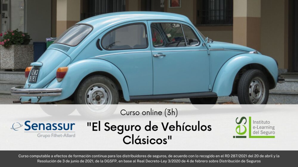 Senassur y el IES lanzan un curso online especializado en seguros de vehículos clásicos dirigido a profesionales y distribuidores de seguros.