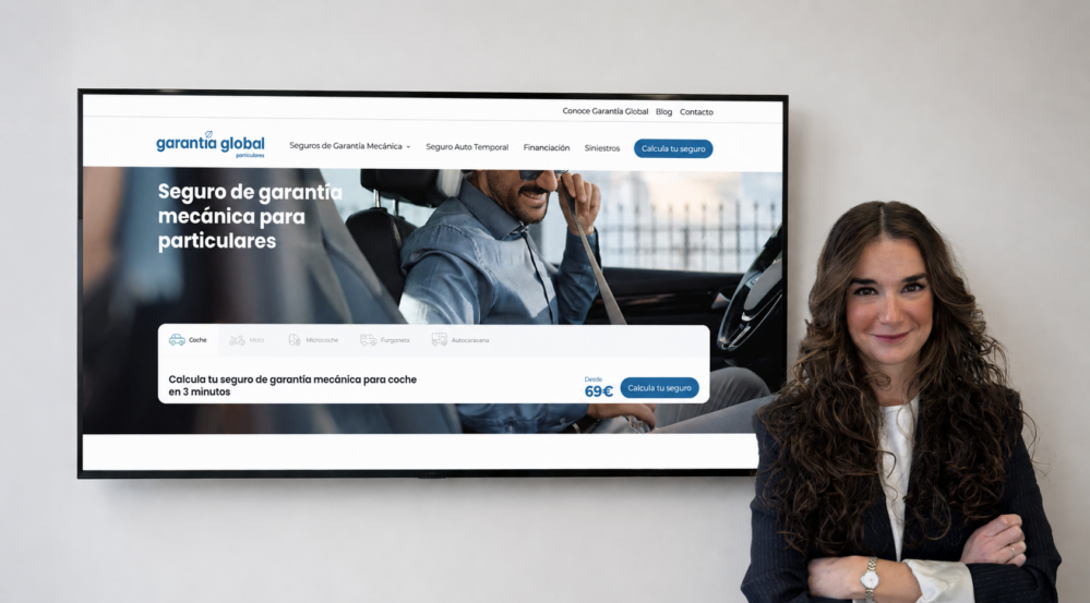 Garantía Global lanza una nueva web para particulares que permite contratar garantías mecánicas de forma 100% digital y financiar vehículos gracias a un acuerdo con Fintonic.