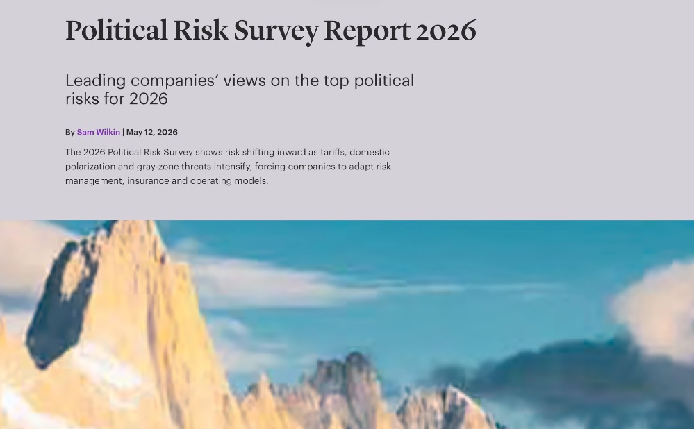 Los aranceles siguen siendo la principal preocupación política para las empresas, según el Informe de Riesgo Político 2026 de Willis, compañía de WTW.