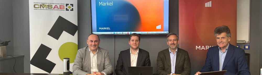 Markel España imparte una jornada formativa sobre riesgos cibernéticos y seguro cyber en el Colegio de Mediadores de Álava y Vizcaya.