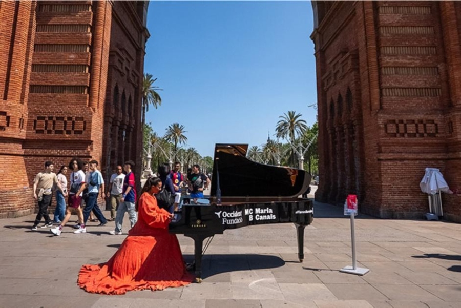 Barcelona acoge una nueva edición de “Barcelona se llena de pianos”