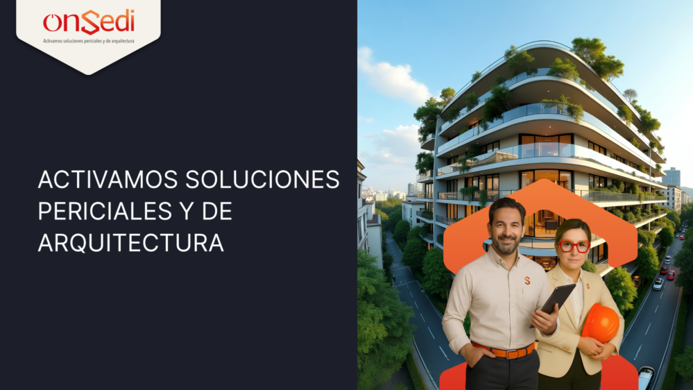 Sensedi evoluciona a onSedi para reforzar su posicionamiento en servicios periciales y arquitectura, tras superar los 10 millones de euros de negocio en 2025.