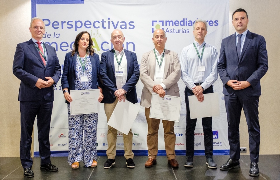 Mediadores Asturias entrega los diplomas del Curso Nivel 1