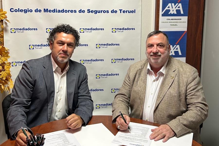 Axa y el Colegio de Teruel promueven iniciativas conjuntas de formación profesional