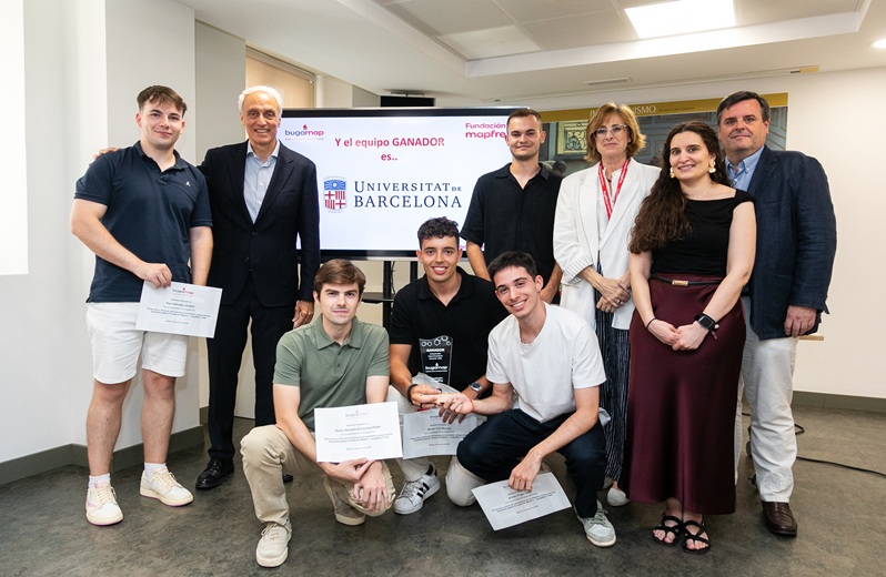 La Universidad de Barcelona gana el campeonato actuarial bugaMap de Fundación MAPFRE