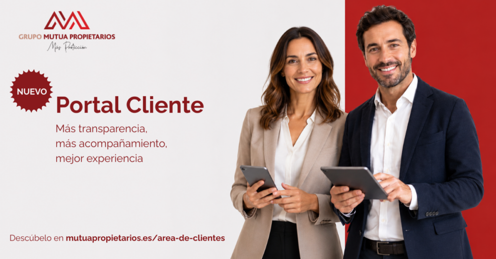 Grupo Mutua Propietarios lanza una nueva versión de su Portal Cliente con inteligencia artificial, seguimiento de siniestros en tiempo real y nuevas herramientas de gestión digital.