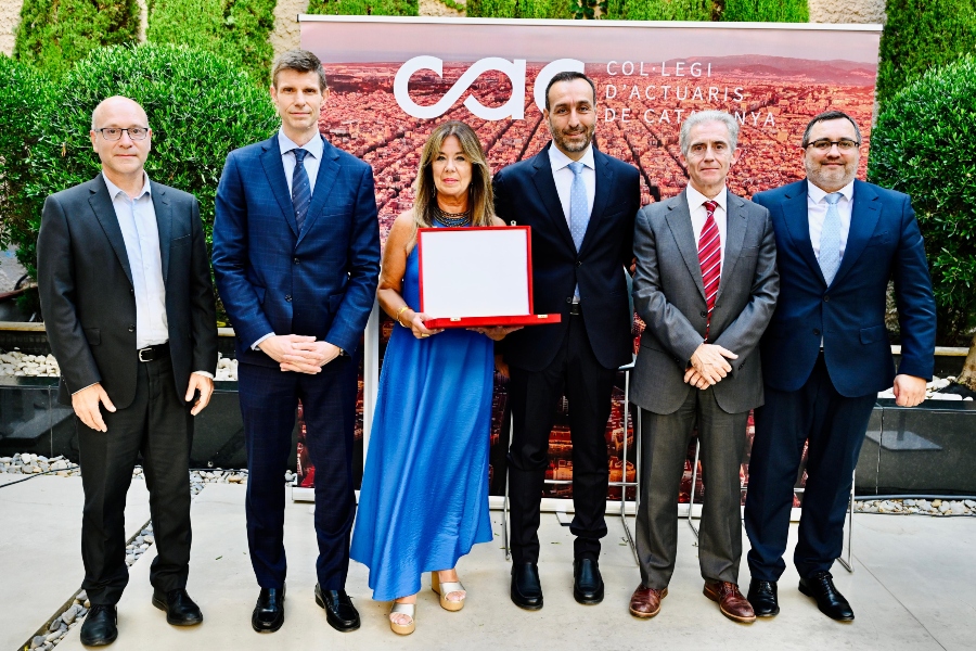 Marisa Galán Camino, colegiada de honor del Colegio de Actuarios de Cataluña
