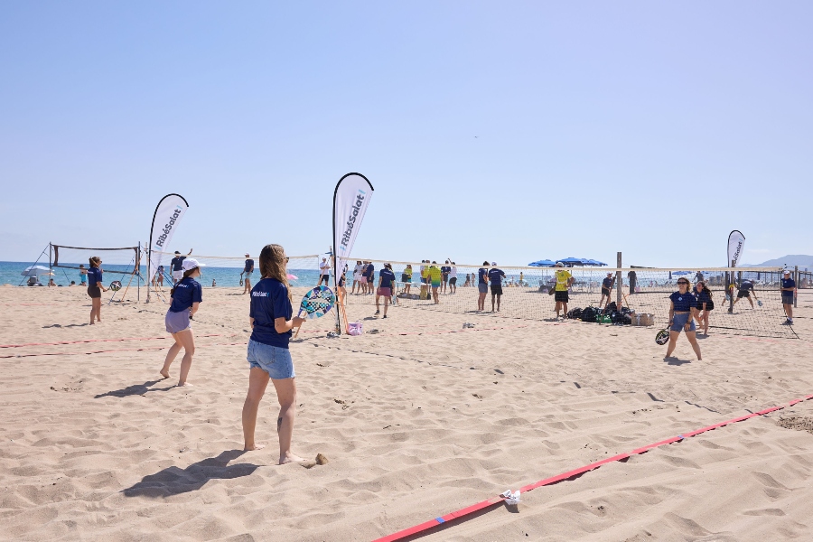 El Beach Tennis de RibéSalat alcanza la mayoría de edad