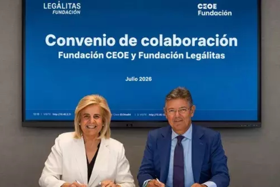 Fundación Legálitas y Fundación CEOE firman un convenio para impulsar el asesoramiento legal preventivo