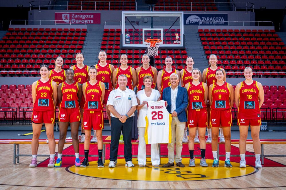 MGS Seguros y la FEB celebran en Zaragoza su primer acto institucional tras el acuerdo de patrocinio que les une hasta 2030.